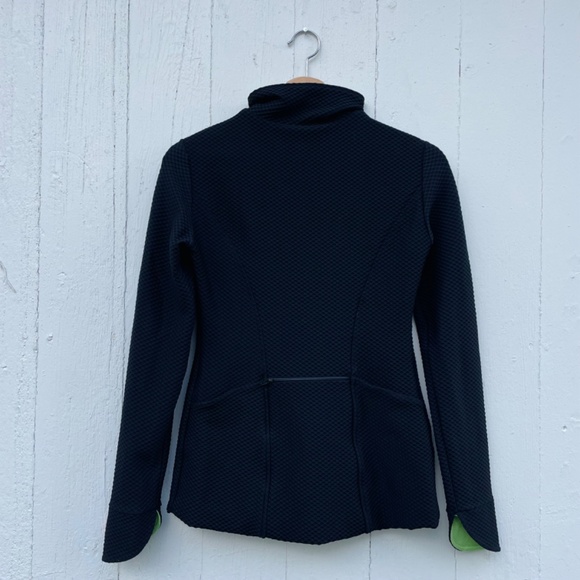 KSL Women’s Cycling Jacket | Size Small | Black with Green Lining - Picture 2 of 8